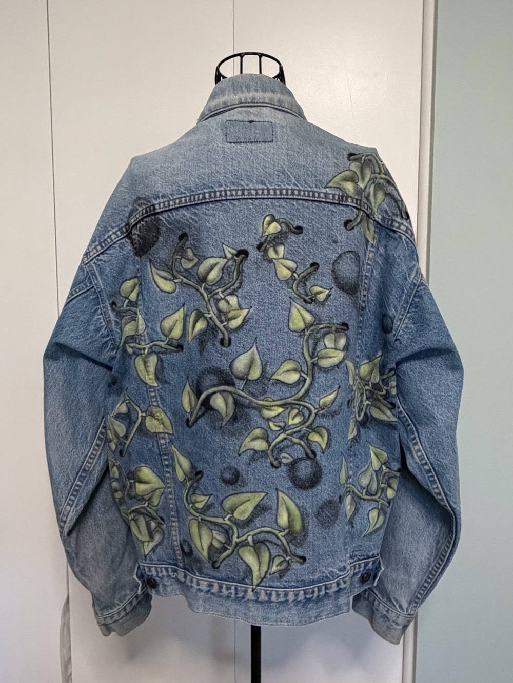 Vintage Levi’s Denim Jacket Custom Paint
